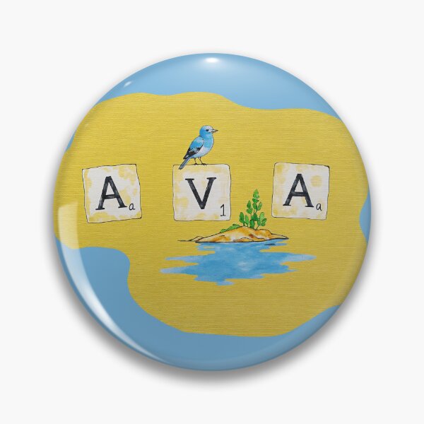 Item preview, Ava - A Girl's Name Meaning 'Life, Bird, Water, Island' designed and sold by my-wishlist.