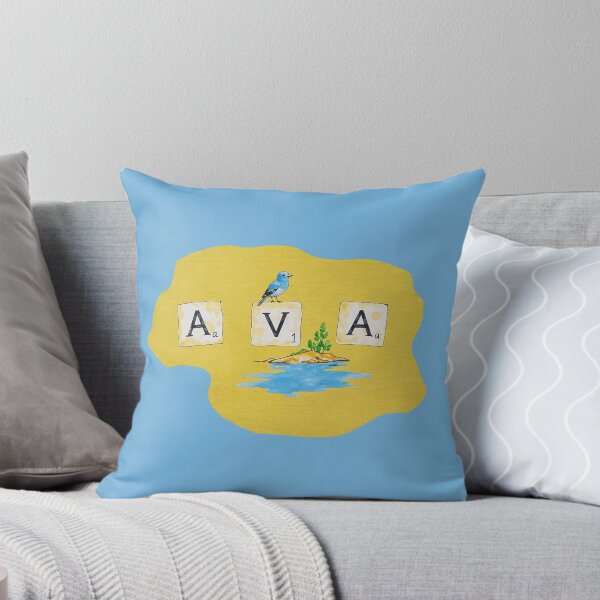 Item preview, Ava - A Girl's Name Meaning 'Life, Bird, Water, Island' designed and sold by my-wishlist.