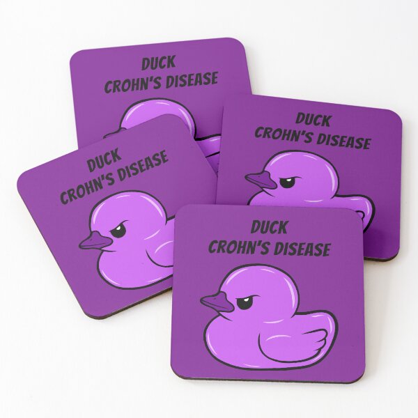 Aperçu de l'œuvre Maladie de Crohn du canard (violet) créée et vendue par CaitlynConnor.