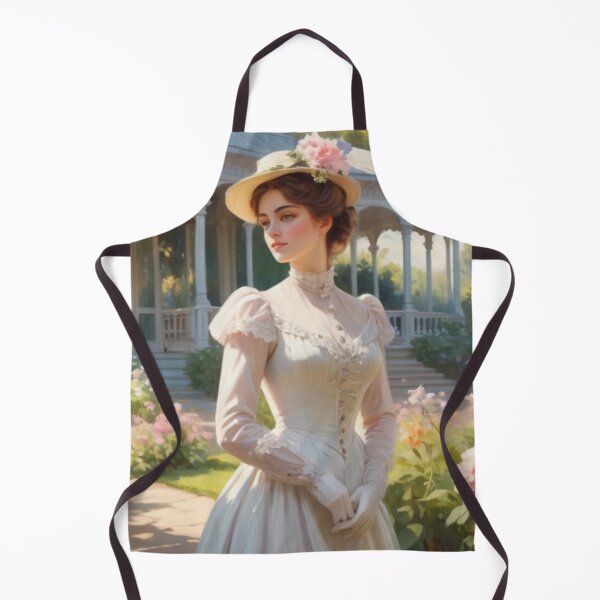 Item preview, Timeless Charm: Victorian Woman in a Garden Pavilion Scene designed and sold by BlareBlare.