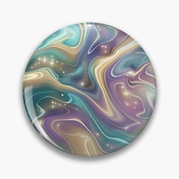Item preview, Cosmic Lavender & Teal Pattern designed and sold by KiwiGrizzly.