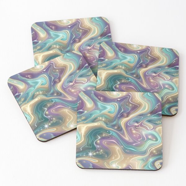 Item preview, Cosmic Lavender & Teal Pattern designed and sold by KiwiGrizzly.