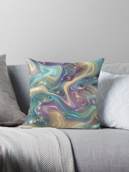 Item preview, Cosmic Lavender & Teal Pattern designed and sold by KiwiGrizzly.