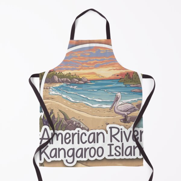 Item preview, American River Large Sticker designed and sold by Random Designs.