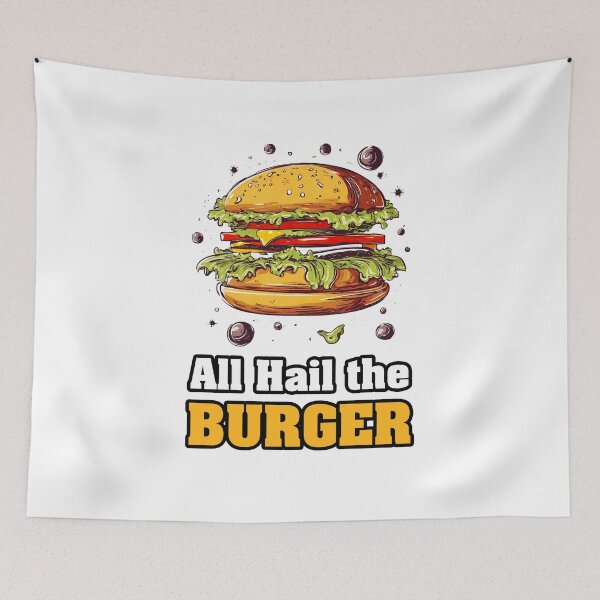 Item preview, All Hail the Burger 3 designed and sold by Tom-Johnson.