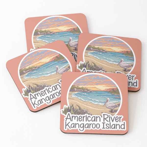 Item preview, American River Sticker designed and sold by Random Designs.