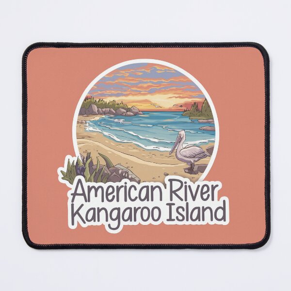 Item preview, American River Sticker designed and sold by Random Designs.