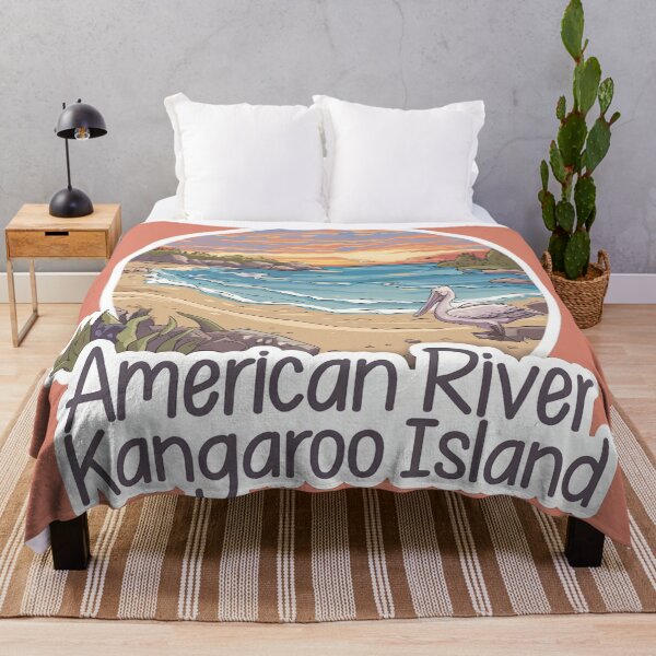 Item preview, American River Sticker designed and sold by Random Designs.