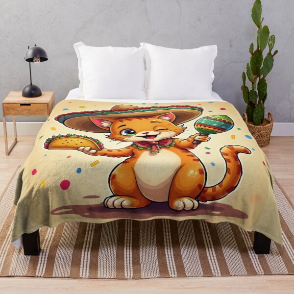 Item preview, Cinco de Mayo Taco Cat designed and sold by duke818.
