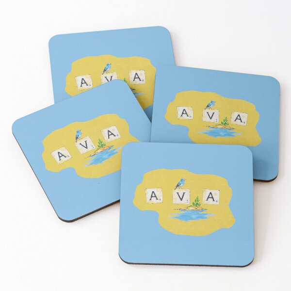 Item preview, Ava - A Girl's Name Meaning 'Life, Bird, Water, Island' designed and sold by my-wishlist.