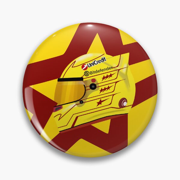 Item preview, Lewis Hamilton Ferrari F1 helmet inspired design designed and sold by Pink Polar F1.