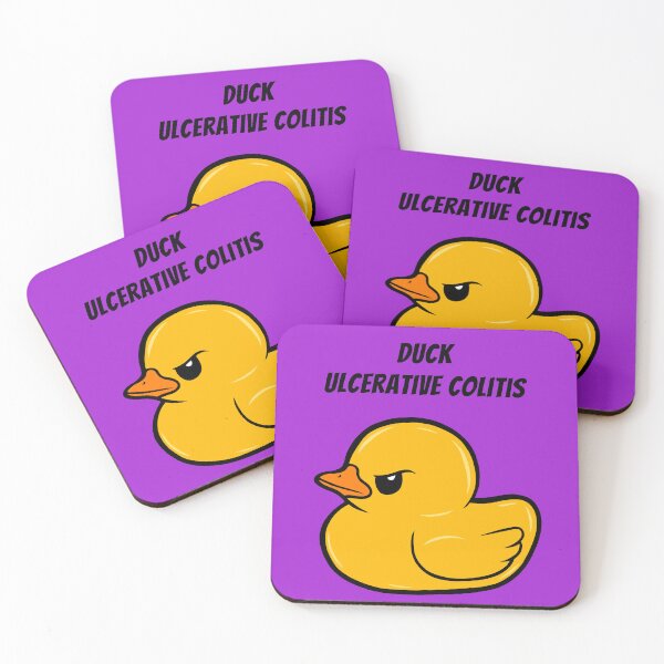 Item preview, Duck Ulcerative Colitis (Yellow) designed and sold by CaitlynConnor.