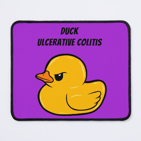 Item preview, Duck Ulcerative Colitis (Yellow) designed and sold by CaitlynConnor.
