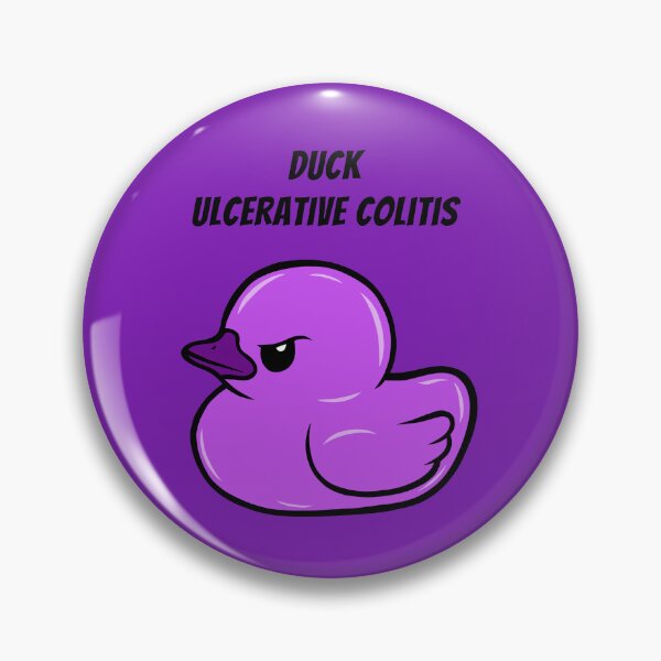 Item preview, Duck Ulcerative Colitis (Purple) designed and sold by CaitlynConnor.