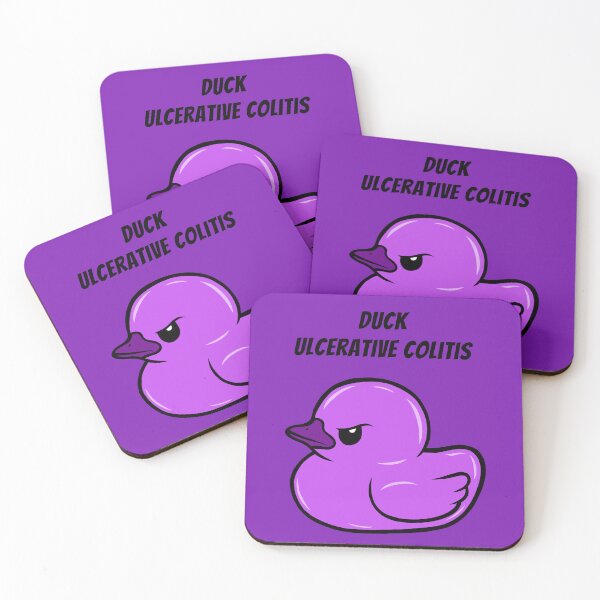 Item preview, Duck Ulcerative Colitis (Purple) designed and sold by CaitlynConnor.