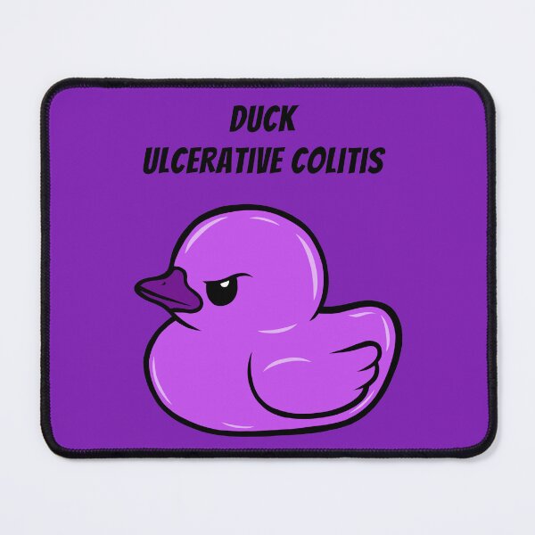 Item preview, Duck Ulcerative Colitis (Purple) designed and sold by CaitlynConnor.