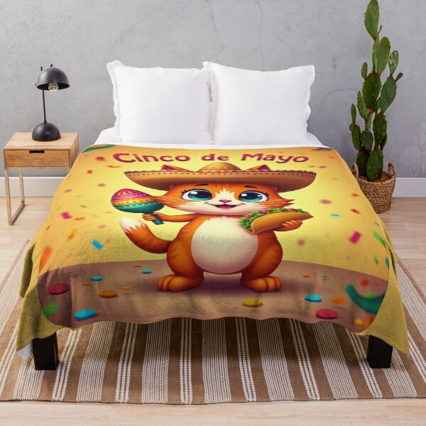 Item preview, Cinco de Mayo Taco Cat designed and sold by duke818.