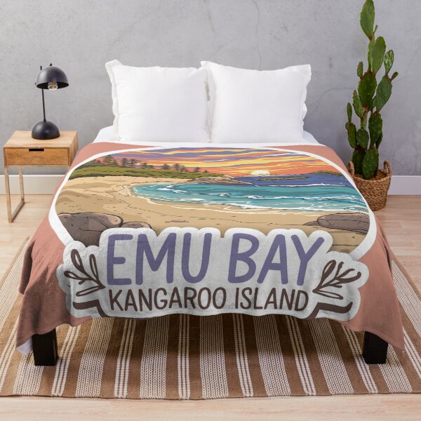 Item preview, Emu Bay round sticker designed and sold by Random Designs.