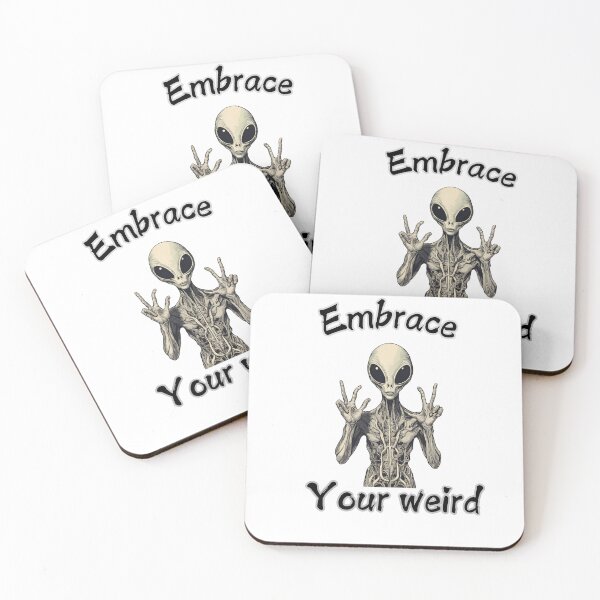 Item preview, Embrace your weird designed and sold by  Any Mood Designs.