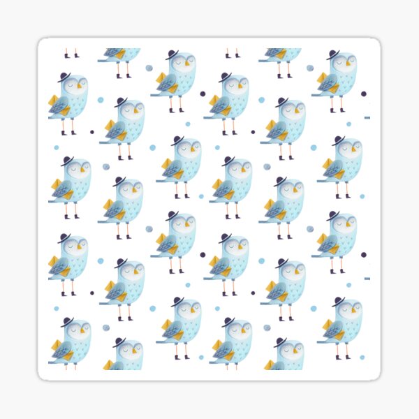 Item preview, Blue Canary with a Postcard designed and sold by FestivityFinds.