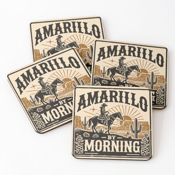 Item preview, Amarillo by Morning – Vintage Cowboy Western Design designed and sold by Aredbox.