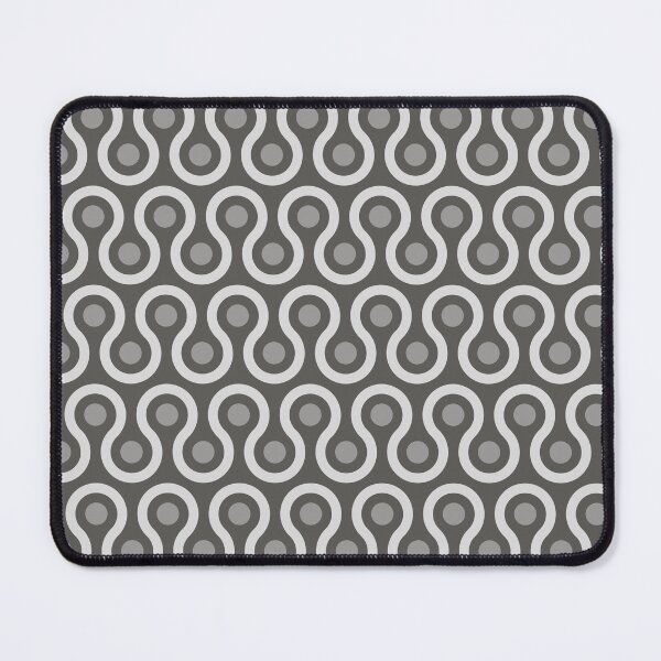 Item preview, Geometric Pattern: Looped Circles: Slate designed and sold by Red Wolf.