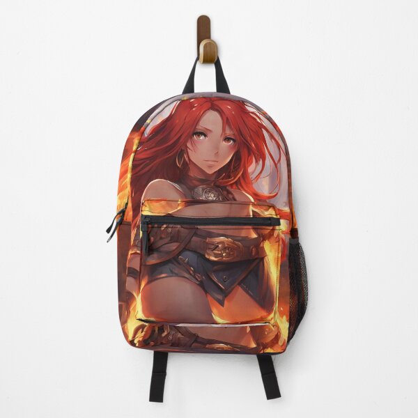 Item preview, Crimson Blaze, anime red hair designed and sold by 9blueart.