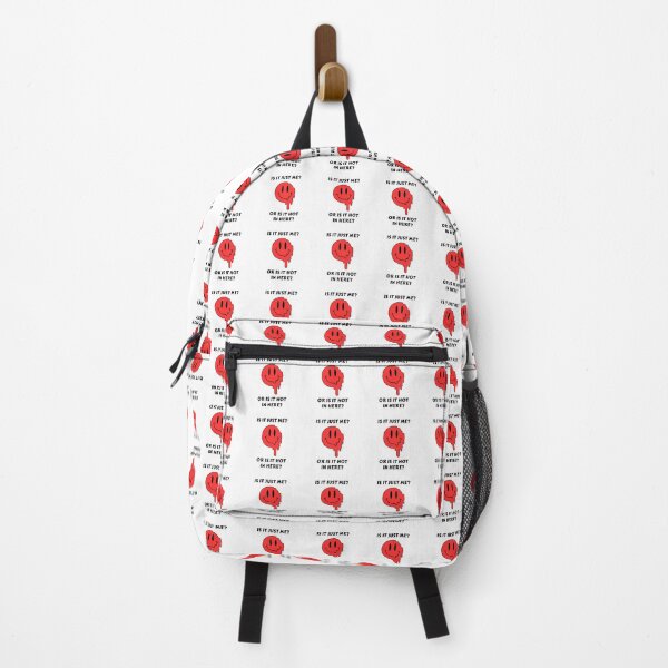 Item preview, Is It Just Me? Or Is It Hot In Here? Red Melting Smiley Face designed and sold by AASparksDesigns.