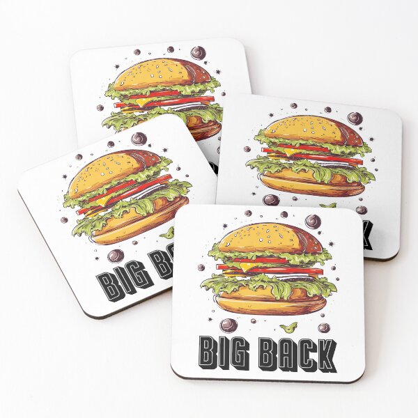 Item preview, Big Back - Burger quote 1 designed and sold by Tom-Johnson.