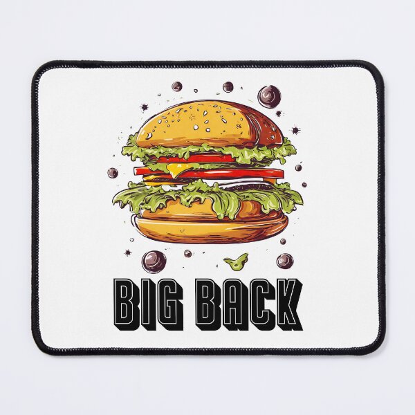 Item preview, Big Back - Burger quote 1 designed and sold by Tom-Johnson.