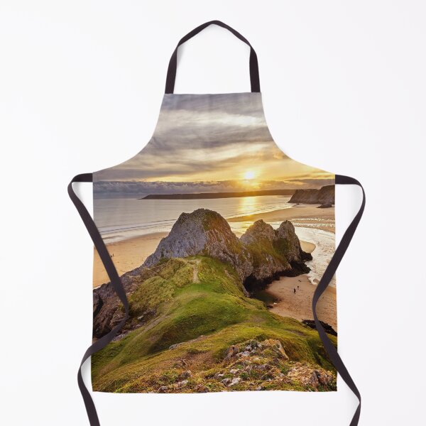 Item preview, Sunset at Three Cliffs Bay, Gower, Wales designed and sold by Dan Santillo.