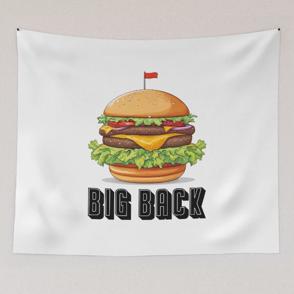 Item preview, Big Back - Burger quote 3 designed and sold by Tom-Johnson.