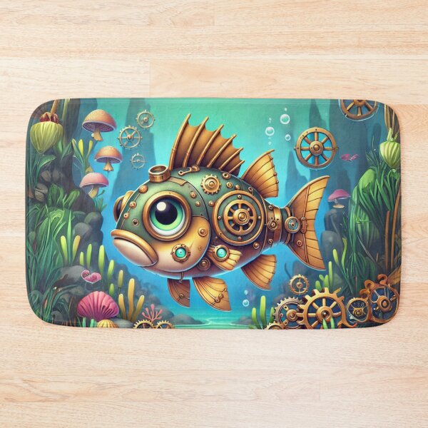 Item preview, Steampunk Walleye Fish designed and sold by Sillytoe.