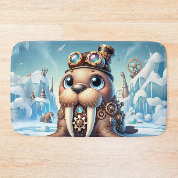 Item preview, Steampunk Walrus designed and sold by Sillytoe.