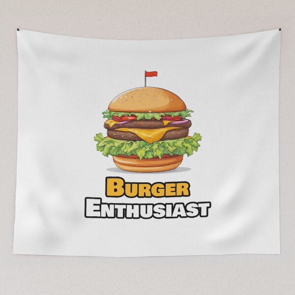 Item preview, Burger Enthusiast 1 designed and sold by Tom-Johnson.