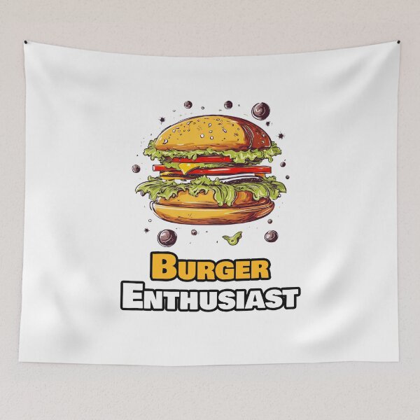 Item preview, Burger Enthusiast 2 designed and sold by Tom-Johnson.