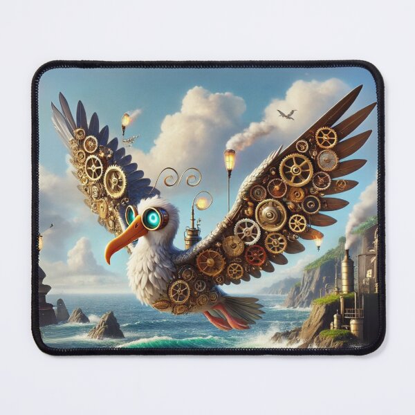Item preview, Steampunk Wandering Albatross designed and sold by Sillytoe.