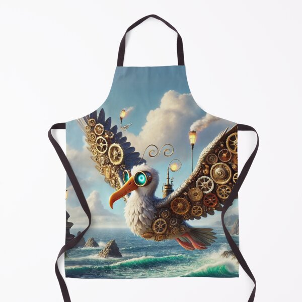 Item preview, Steampunk Wandering Albatross designed and sold by Sillytoe.