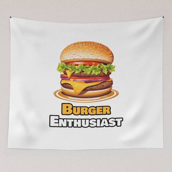 Item preview, Burger Enthusiast 3 designed and sold by Tom-Johnson.