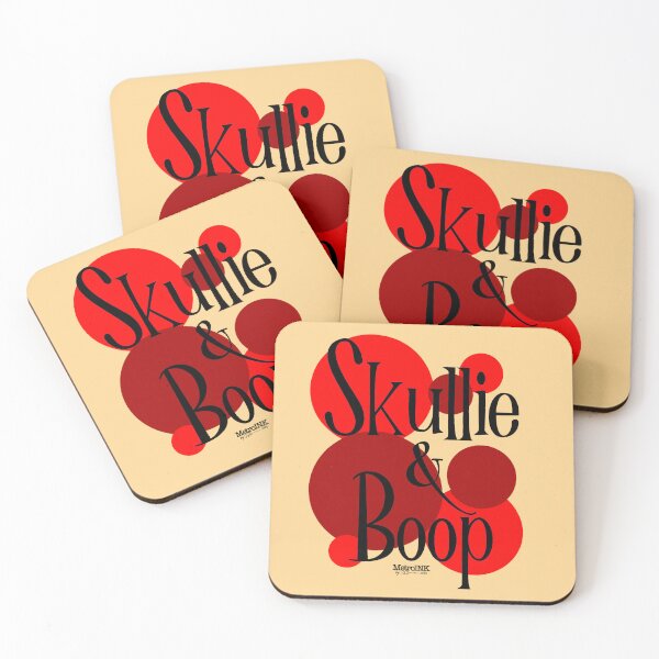 Artikelvorschau, Rotes Logo des Cirque du Skullie und Boop entworfen und verkauft von MetroINKbooks.