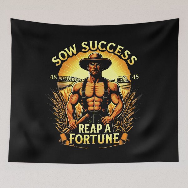Item preview, Sow Success Reap A Fortune Honoring Farmers’ Struggles designed and sold by SplashTastic.