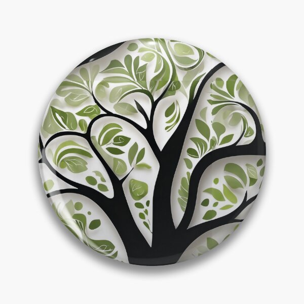 Item preview, Dynamic Swirls Of Eucalyptus Trees In Green designed and sold by AussieConcepts.