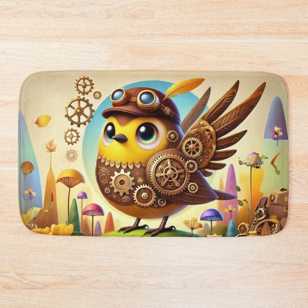 Item preview, Steampunk Warbler designed and sold by Sillytoe.