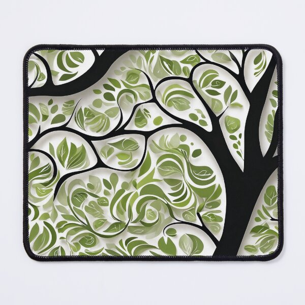 Item preview, Dynamic Swirls Of Eucalyptus Trees In Green designed and sold by AussieConcepts.