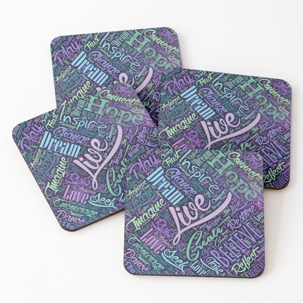 Item preview, Inspirational Motivational Word Cloud Art designed and sold by Nartissima.