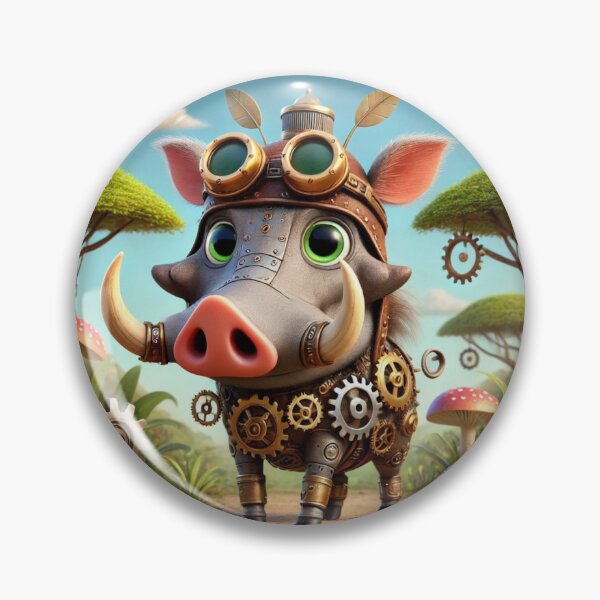 Item preview, Steampunk Warthog designed and sold by Sillytoe.