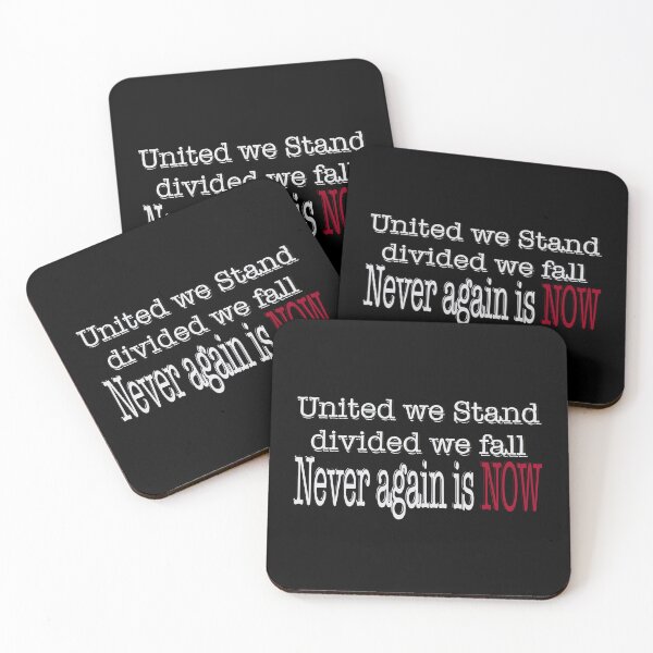 Item preview, United We Stand Divided We Fall – Inspirational Unity Quote  designed and sold by aadventures.