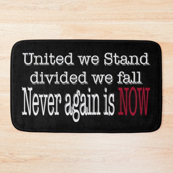 Item preview, United We Stand Divided We Fall – Inspirational Unity Quote  designed and sold by aadventures.