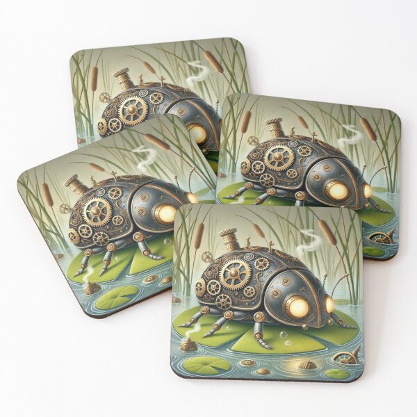 Item preview, Steampunk Water Beetle designed and sold by Sillytoe.