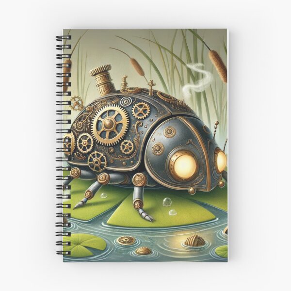 Item preview, Steampunk Water Beetle designed and sold by Sillytoe.